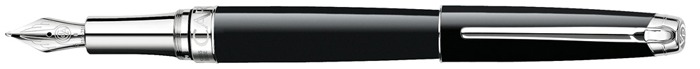 Stylo plume Caran d'Ache, série Léman Noir laqué CT