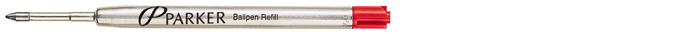 Recharge stylo Parker, série Recharge & encre Encre Rouge Quinkflow