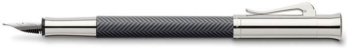 Faber-Castell, Graf von Fountain pen, Guilloche Cisele series Black