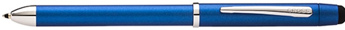Stylo multifonction Cross, série Tech-3 Blue métalique avec stylus