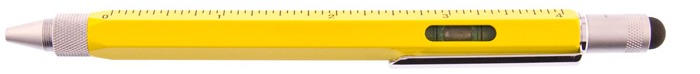 Stylet pour écran tactile (iPad) MonteVerde, série Tool Pen Jaune (Stylo bille)