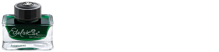 Pelikan Ink bottle, Edelstein Ink series Green Ink (Aventurine)
