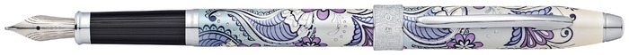 Stylo plume Cross, série Botanica Orchidée mauve