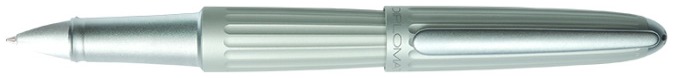 Stylo bille roulante Diplomat, série Aero Argent Mat