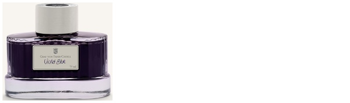 Faber-Castell, Graf von Ink bottle, Encre GvFC Luxury Ink series Violet-Blue Ink