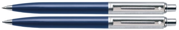 Ensemble stylo bille & porte mines Sheaffer, série Sentinel Bleu/Acier