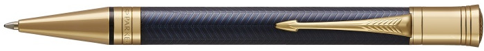 Parker Ballpoint pen, Duofold Prestige series Blue Chevron GT