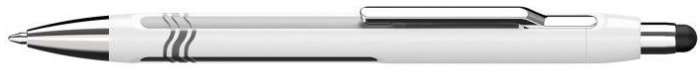 Stylet pour écran tactile (iPad) Schneider, série Epsilon Touch Blanc & Argent