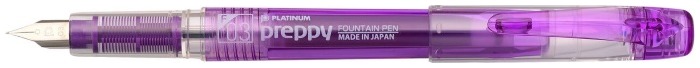 Platinum Fountain pen, Preppy series Violet