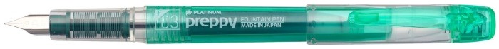 Platinum Fountain pen, Preppy series Green