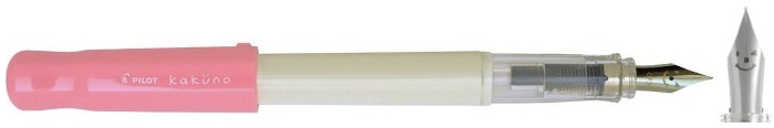 Stylo plume Pilot, série Kakuno Rose & Blanc