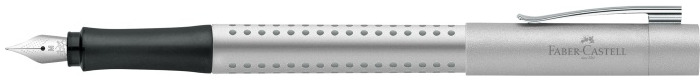Faber-Castell Fountain pen, Grip 2011 series Satin chrome