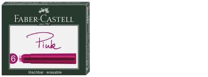 Faber-Castell Ink cartridge, Refill & ink series Pink ink