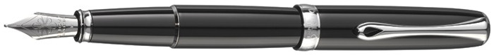 Diplomat Fountain pen, Excellence A² series Black CT
