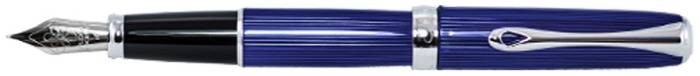 Diplomat Fountain pen, Excellence A² series Skyline blue CT