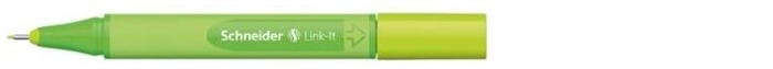 Schneider Felt pen, Link-It series Apple green ink (0.4mm)