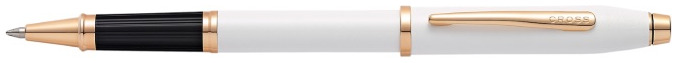 Stylo bille roulante Cross, série Century II Blanc nacré PGT