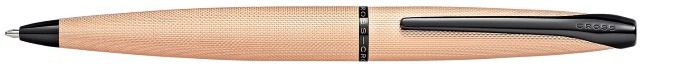 Stylo bille Cross, série ATX Or rose brossé BKT