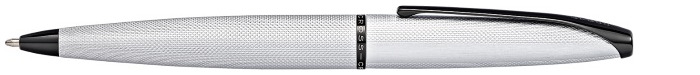 Stylo bille Cross, série ATX Chrome brossé BKT