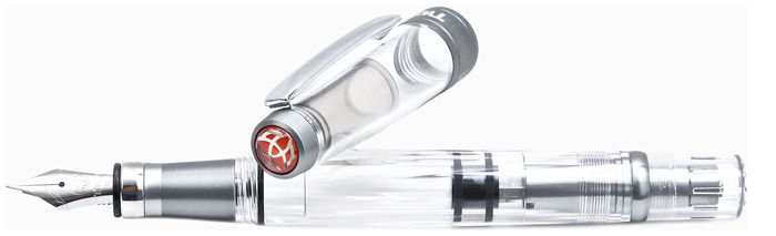 TWSBI Fountain pen, Diamond 580 ALR series Nickel Gray