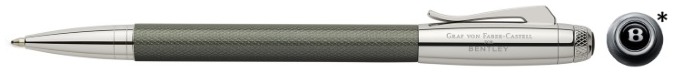 Faber-Castell, Graf von Ballpoint pen, Bentley Collection series Metallic gray