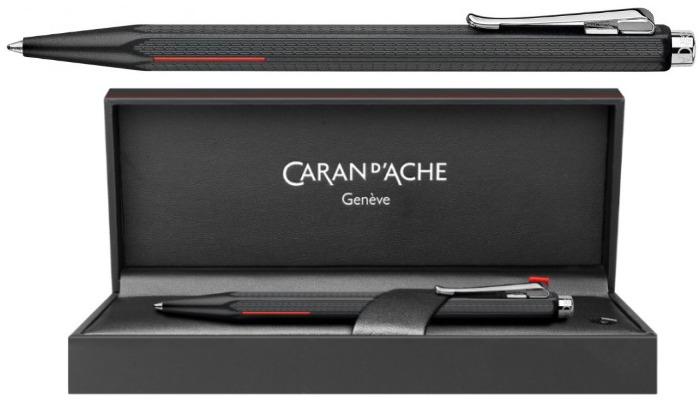 Stylo bille Caran d'Ache, série Ecridor Racing Noir