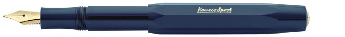 Kaweco Fountain pen, Classic Sport series Navy blue Gt