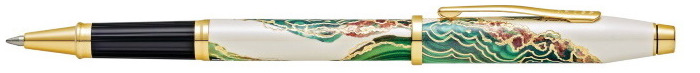 Stylo bille roulante Cross, série Wanderlust Vert (Borneo)