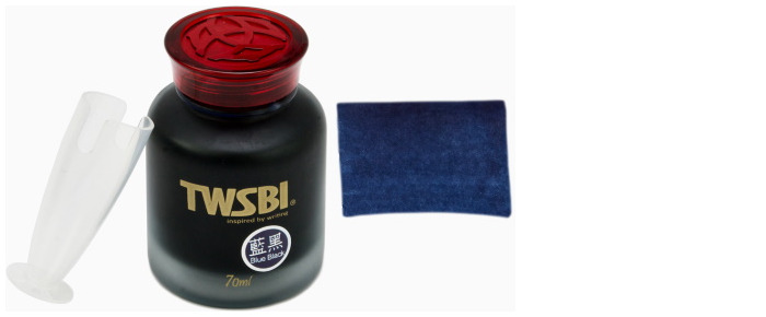 TWSBI Ink bottle, Inks 70ml series Blue-black ink