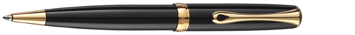 Diplomat Ballpoint pen, Excellence A² series Black GT