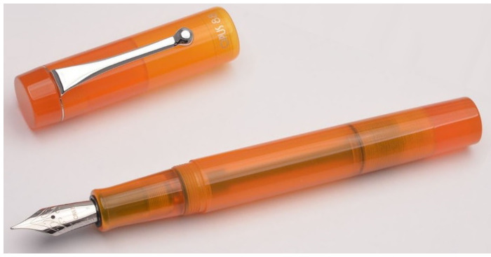 Opus 88 Fountain pen, Demo series Translucent orange