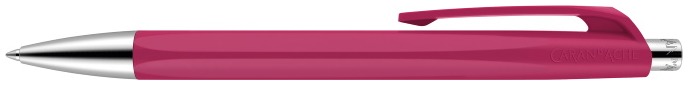 Stylo bille Caran d'Ache, série 888 Infinite Rose rubis