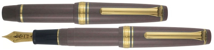 Stylo plume Sailor, série Professional Gear Slim Mini Taupe GT