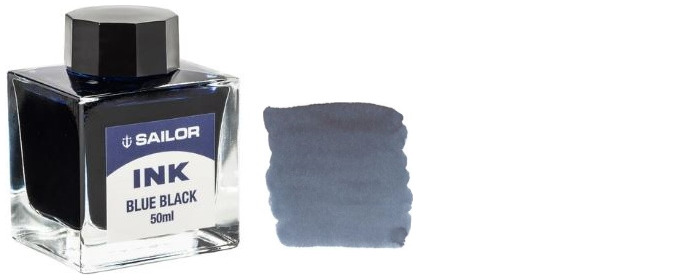 Sailor ink bottle, Refill & ink series Blue-black ink (50ml)