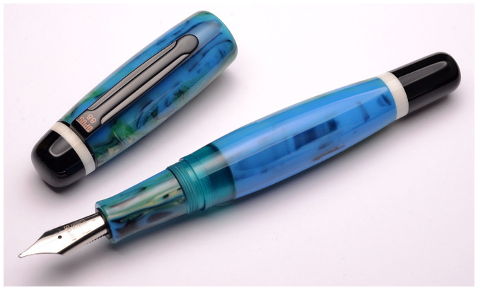 Opus 88 Fountain pen, Bela series Blue