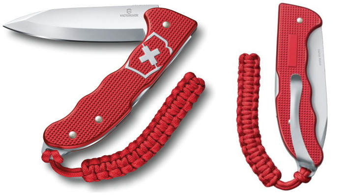 Victorinox Knife, Large Pocket Knives series Red Alox (Hunter Pro)