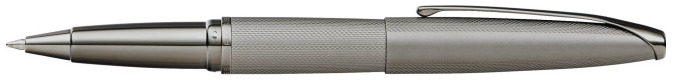 Stylo bille roulante Cross, série ATX PVD gris titane