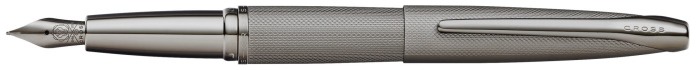 Stylo plume Cross, série ATX PVD gris titane