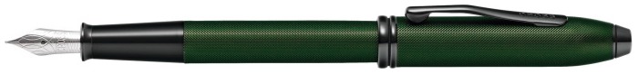 Stylo plume Cross, série Townsend PVD vert