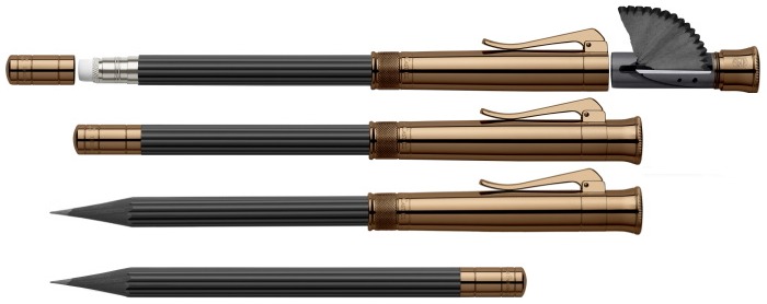 Faber-Castell, Graf von Lead pencil, Perfect Pencil Brown Edition series (Black pencil)