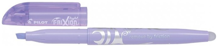 Pilot Highlighter, Frixion Light series Pastel purple ink