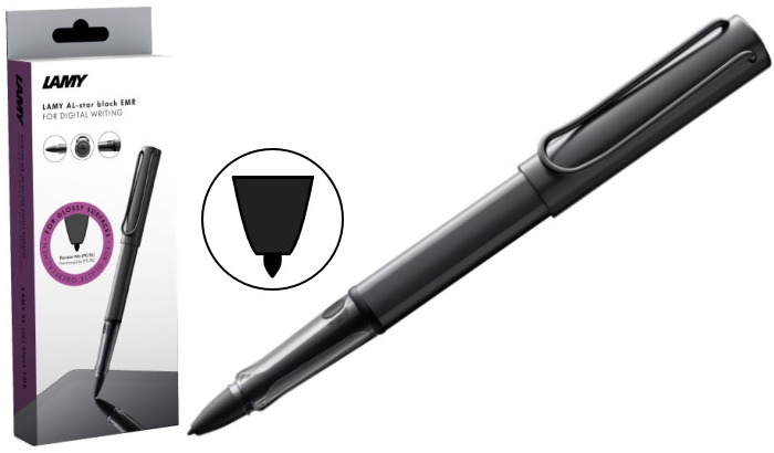 Lamy Digital Pen, AL-star EMR series Matte black (Pointier nib-PC/EL)