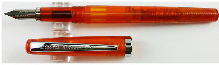 Stylo plume Noodler's Ink, série Standard Flex Ambre translucide
