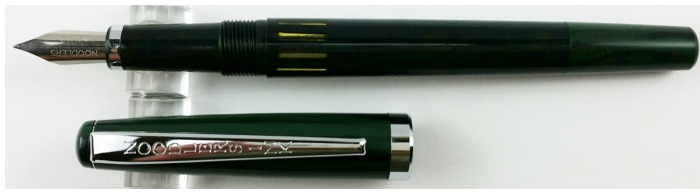 Stylo plume Noodler's Ink, série Standard Flex Vert foncé