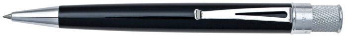 Retro 51 Retractable Roller ball, Tornado Classic Lacquers series Black