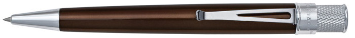 Stylo bille roulante rétractable Retro 51, série Tornado Classic Lacquers Brun