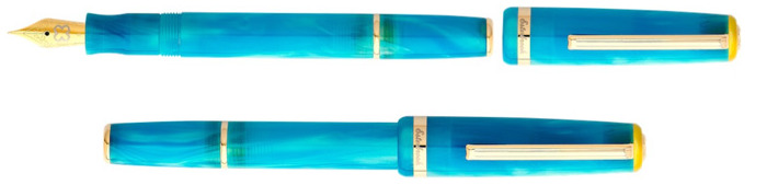 Stylo plume Esterbrook, série JR Pocket Pen Paradise Bleu GT