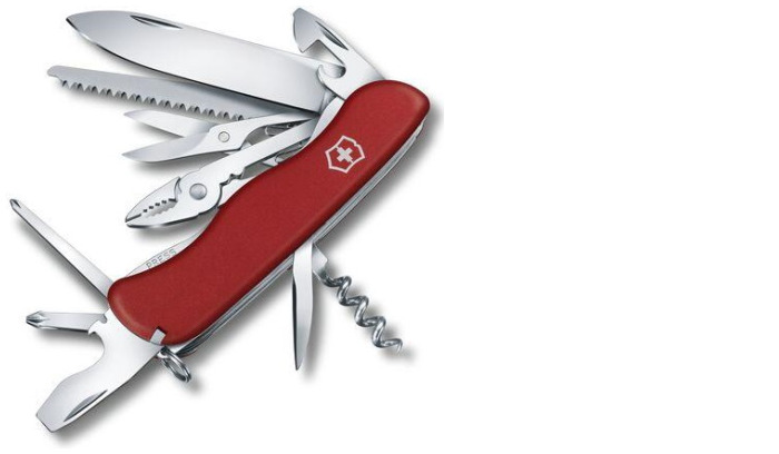 Victorinox Knife, Large Pocket Knives series Red (Hercules)