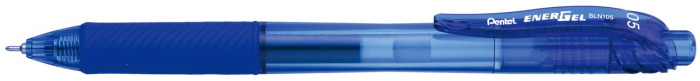 Stylo encre gel rétractable Pentel, série EnerGel-X Encre bleue (Needle tip)