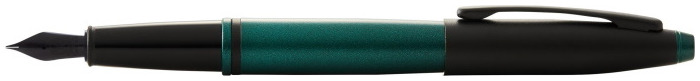 Stylo plume Cross, série Calais Vert/Noir